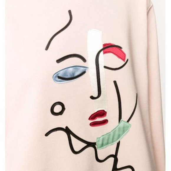 Ports 1961 - Black Side Slide Abstract Sweatshirt - Picture 3 of 10